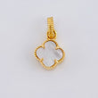 Dije Trebol 0.6 g / 1/2 in Oro Amarillo 18K