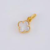 Dije Trebol 0.6 g / 1/2 in Oro Amarillo 18K