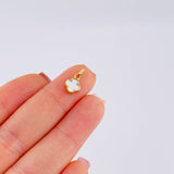 Dije Trebol 0.6 g / 1/2 in Oro Amarillo 18K