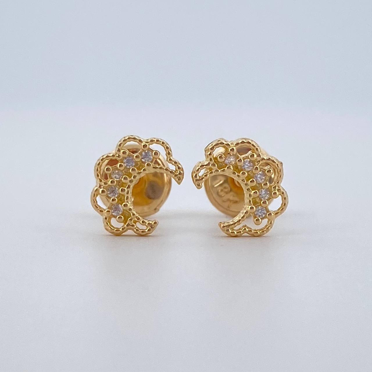 Topos Luna Elegante 0.8gr / Oro 18K &