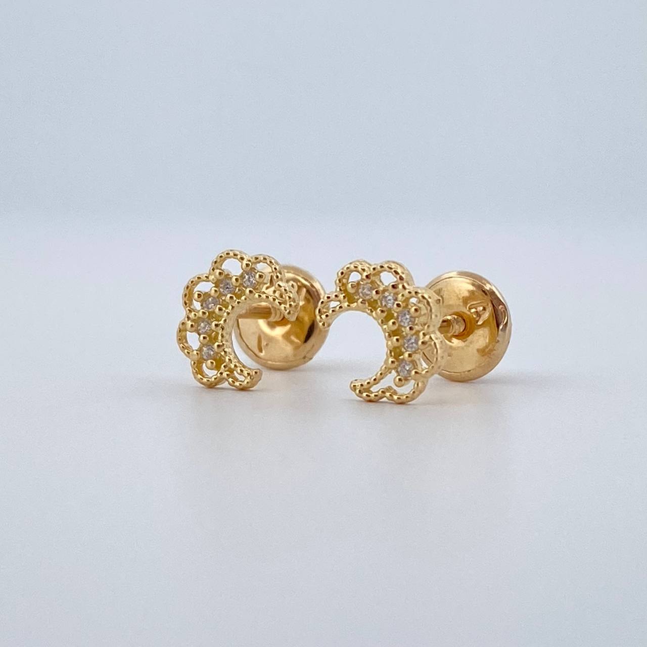 Topos Luna Elegante 0.8gr / Oro 18K &