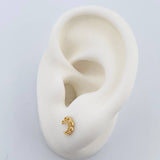 Topos Luna Elegante 0.8gr / Oro 18K &