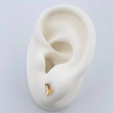 Topos Gato 0.65gr / Oro 18K &