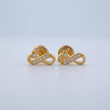 Stud Earrings 0.9gr / 18K Gold &