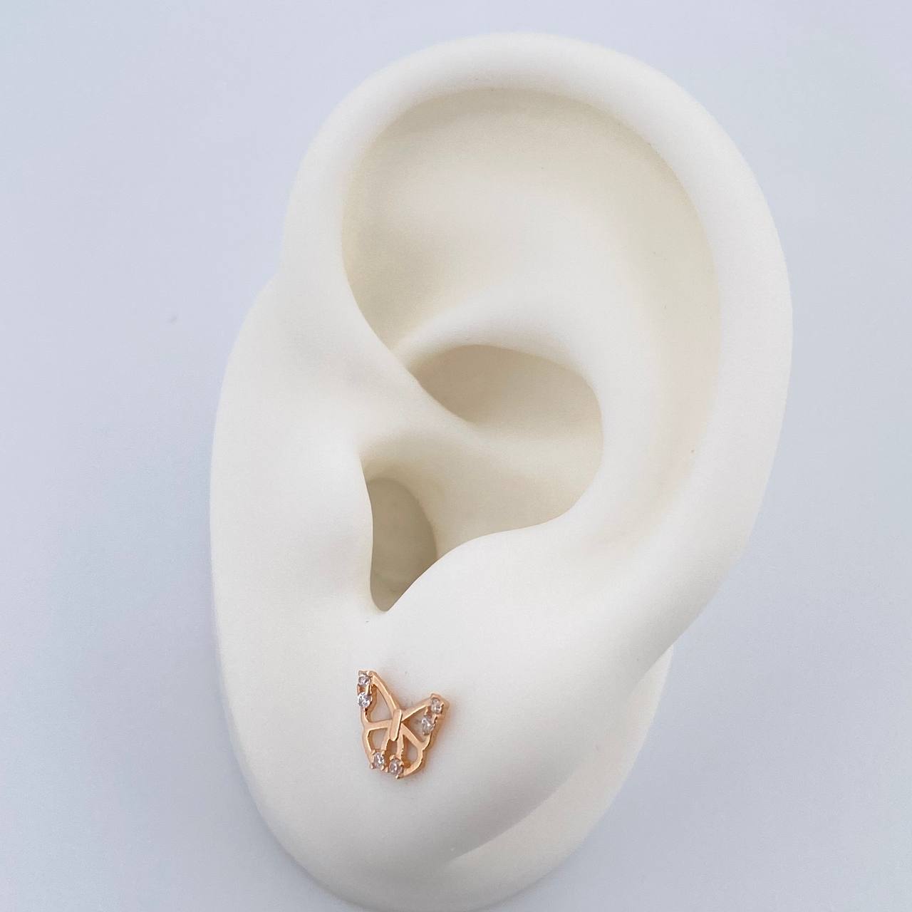 Topos Mariposa 0.7gr / Oro 18K &