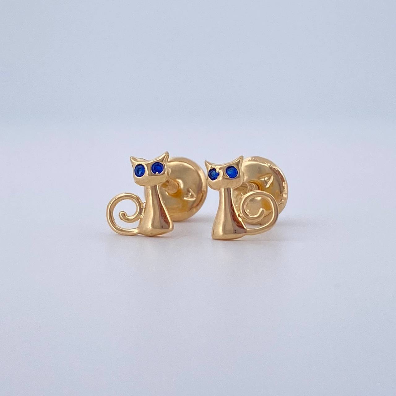 Topos Gato 0.65gr / Oro 18K &