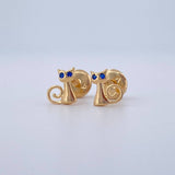 Topos Gato 0.6gr / Oro 18K &