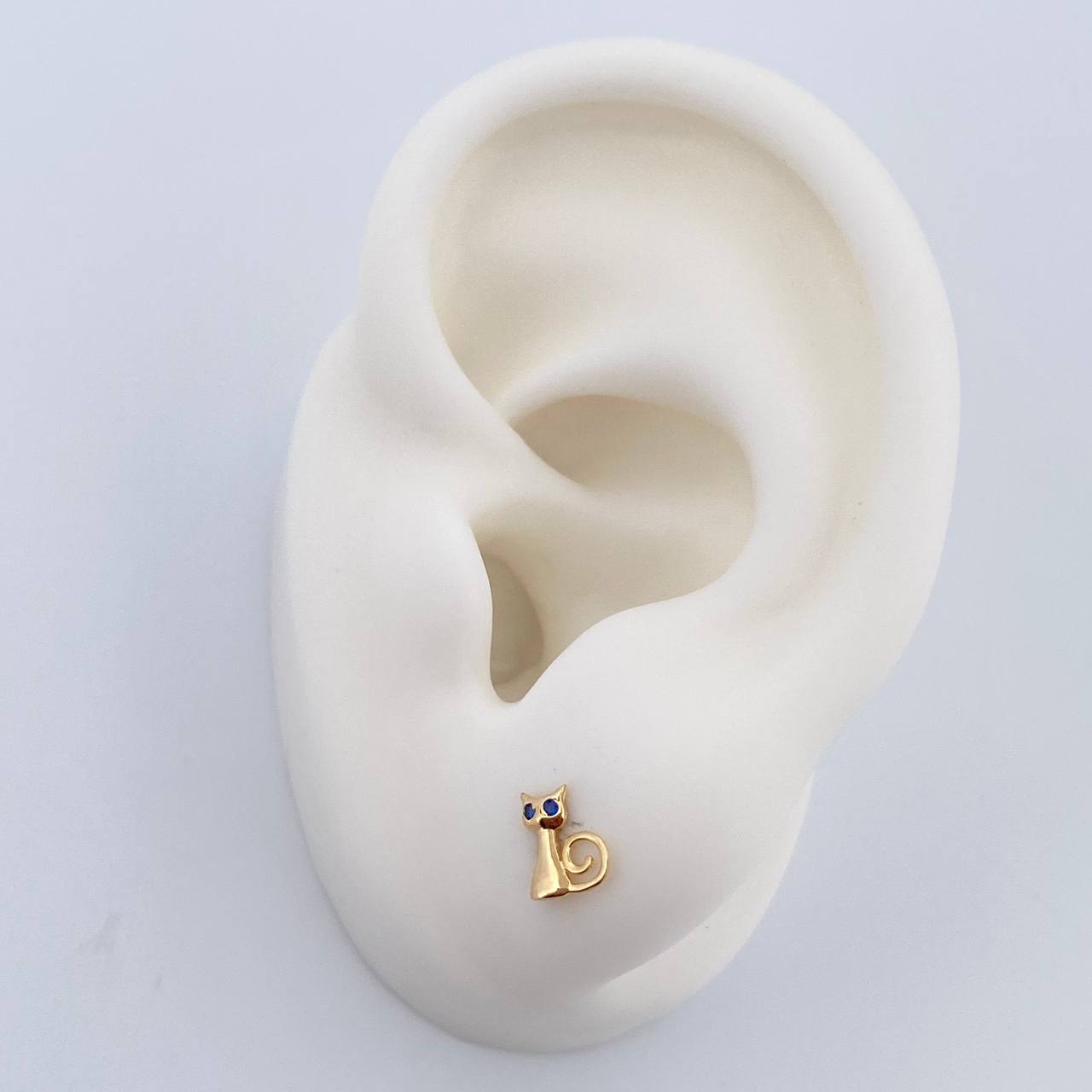 Topos Gato 0.6gr / Oro 18K &