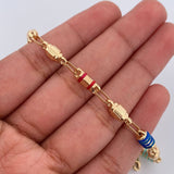 Pulso Rustico Barril 5.3gr / 21.2cm / Oro 18K &