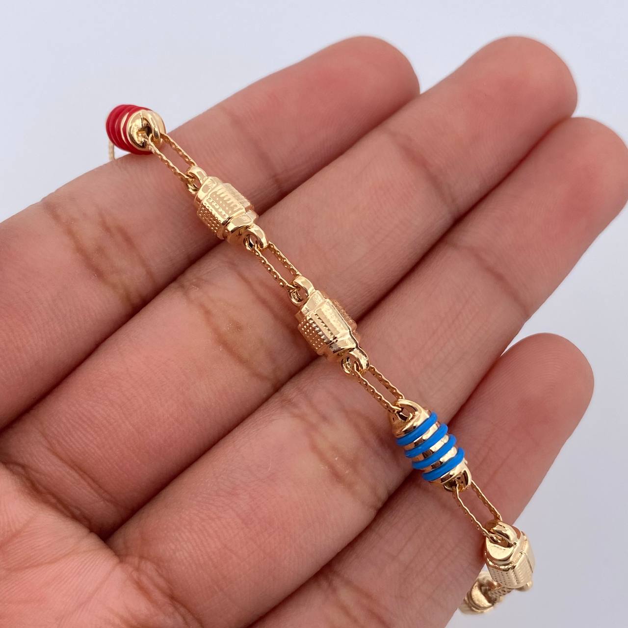 Bracelet 5.3gr / 8.3in / 18K Gold &