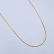Flat Snake Chain 1.35gr / 19.8in / +3 18K Gold &