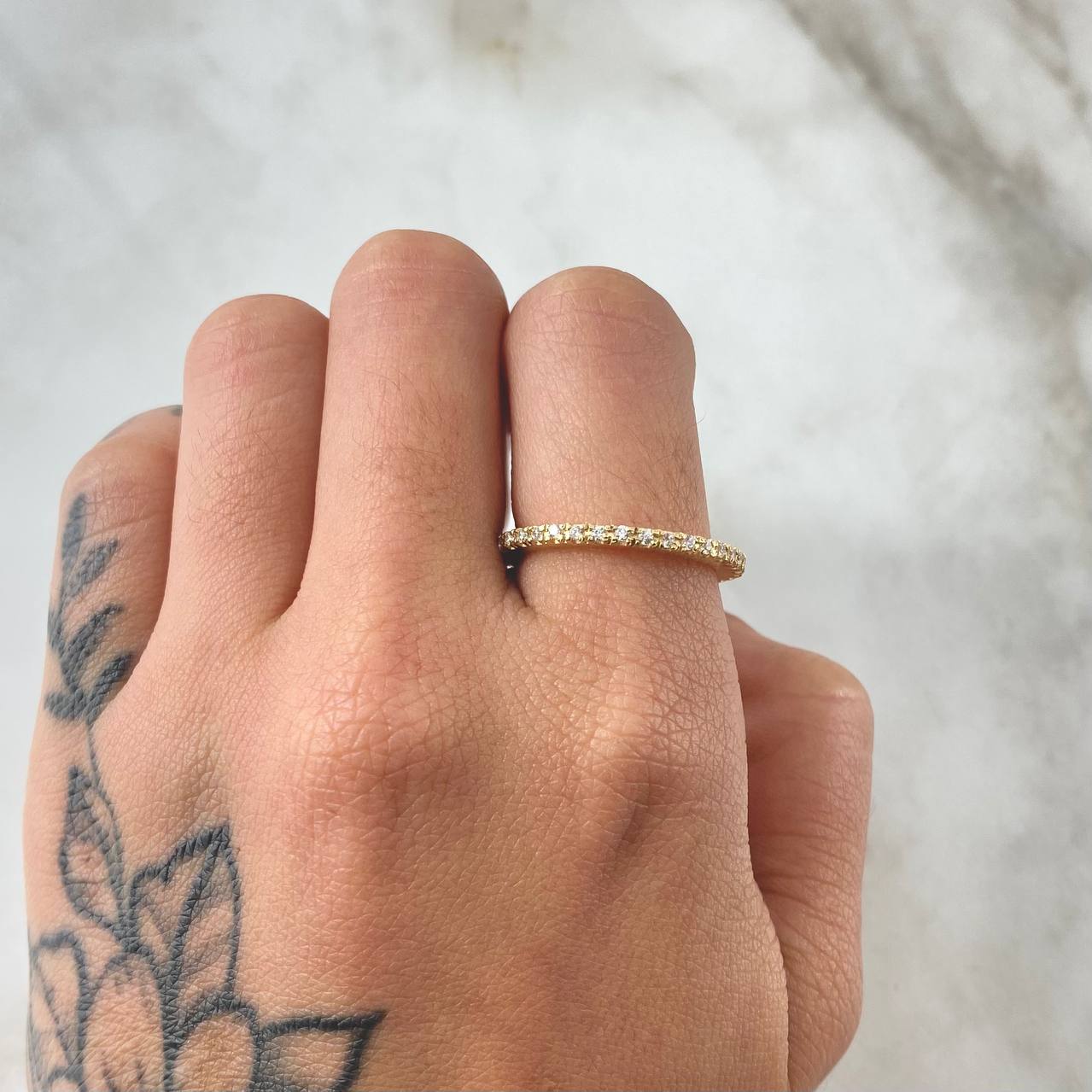 Churumbela Ring 3.35gr / Size 6 / 18K Gold *