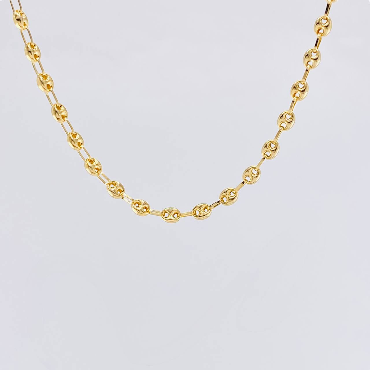 Cadena Gc 4.8 g / 46 cm / 3.3 mm Oro Amarillo 18K