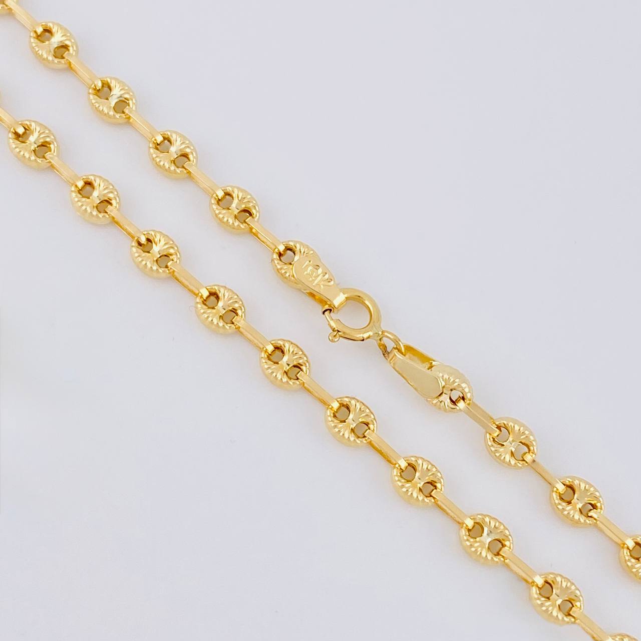 Cadena Gc Diamantada 4.6 g / 17 3/4 in / 3.3 mm Oro Amarillo 18K