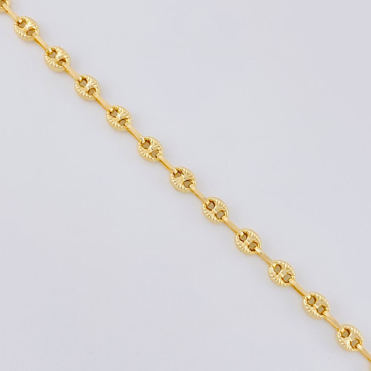 Cadena Gc Diamantada 4.75 g / 18 in / 3.3 mm Oro Amarillo 18K