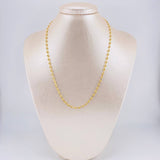 Cadena Gc Diamantada 4.75 g / 18 in / 3.3 mm Oro Amarillo 18K