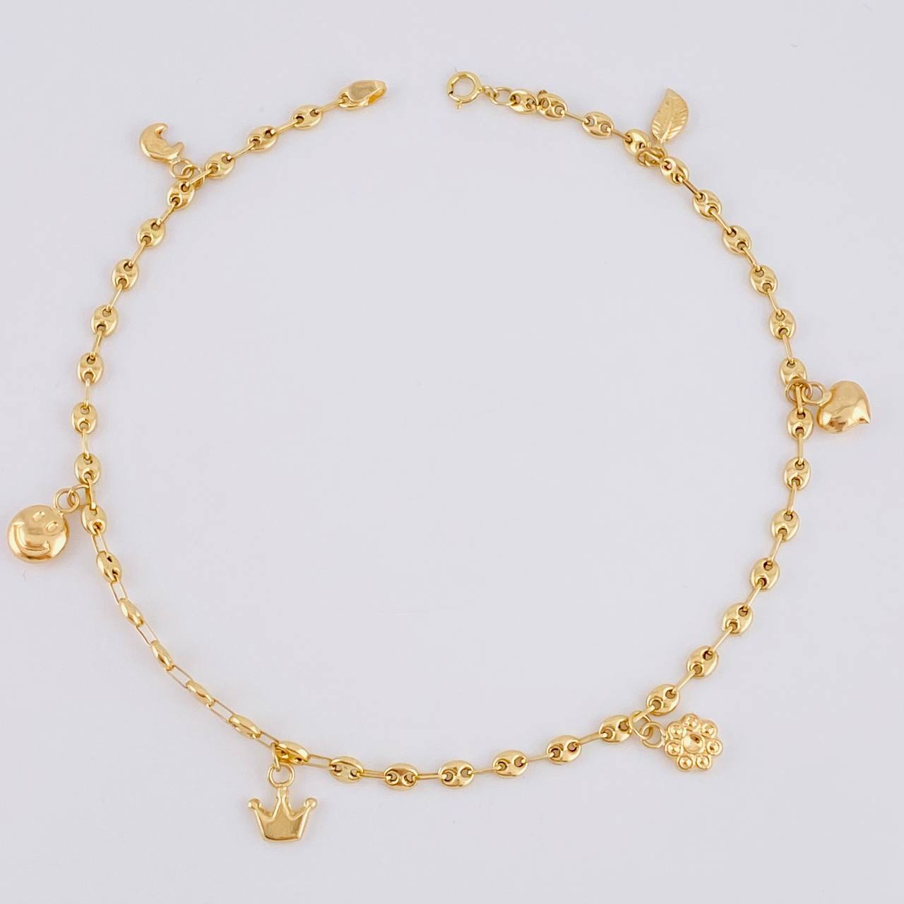 Gc Pendants Anklet 4.15 g / 10 1/2 in / 3.1 mm Yellow Gold 18K