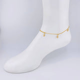 Roll On Anklet Pendants 3.55 g / 9 3/4 in / 2.3 mm Yellow Gold 18K