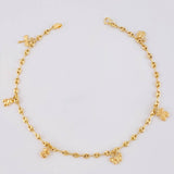 Gc Anklet Pendants 3.85 g / 9 3/4 in / 3.1 mm Yellow Gold 18K