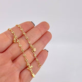 Gc Anklet Pendants 3.85 g / 9 3/4 in / 3.1 mm Yellow Gold 18K