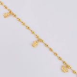 Gc Anklet Pendants 3.85 g / 9 3/4 in / 3.1 mm Yellow Gold 18K