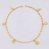 Gc Anklet Pendants 4.3 g / 10 1/2 in / 3.1 mm Yellow Gold 18K