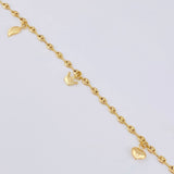 Gc Anklet Pendants 4.3 g / 10 1/2 in / 3.1 mm Yellow Gold 18K