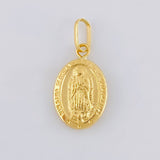 Dije Virgen Guadalupe 0.65 g / 3/4 in Oro Amarillo 18K