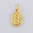 Dije Virgen Guadalupe 0.5 g / 3/4 in Oro Amarillo 18K