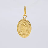Dije Virgen Guadalupe 0.65 g / 3/4 in Oro Amarillo 18K