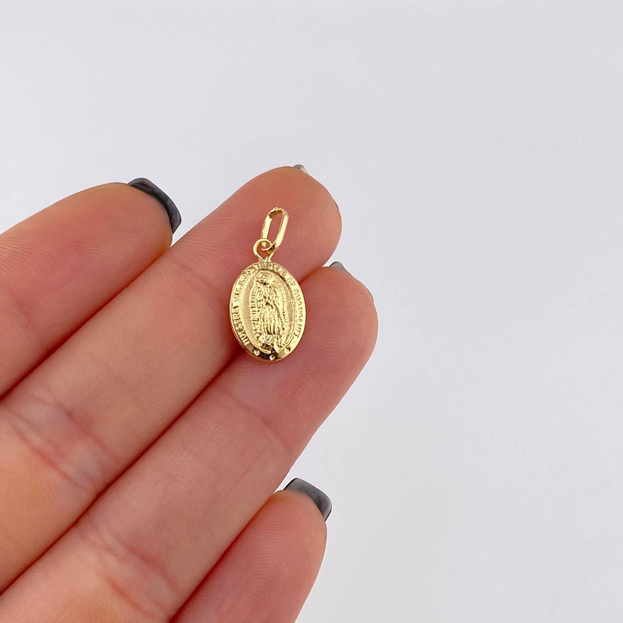 Dije Virgen Guadalupe 0.5 g / 3/4 in Oro Amarillo 18K
