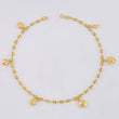 Tobillera Gc Dijes 4.35 g / 10 in / 3.2 mm Oro Amarillo 18K