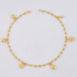Tobillera Gc Dijes 4.35 g / 10 in / 3.2 mm Oro Amarillo 18K