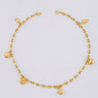 Tobillera Gc Dijes 4.05 g / 10 in / 3.2 mm Oro Amarillo 18K