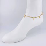 Tobillera Gc Dijes 4.05 g / 10 in / 3.2 mm Oro Amarillo 18K