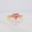Anillo Corazon 1.8g / T5 Oro Amarillo 18K