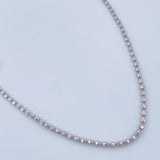 Military Chain 6.6gr / 19 3/4in / White Gold 18K +3 &