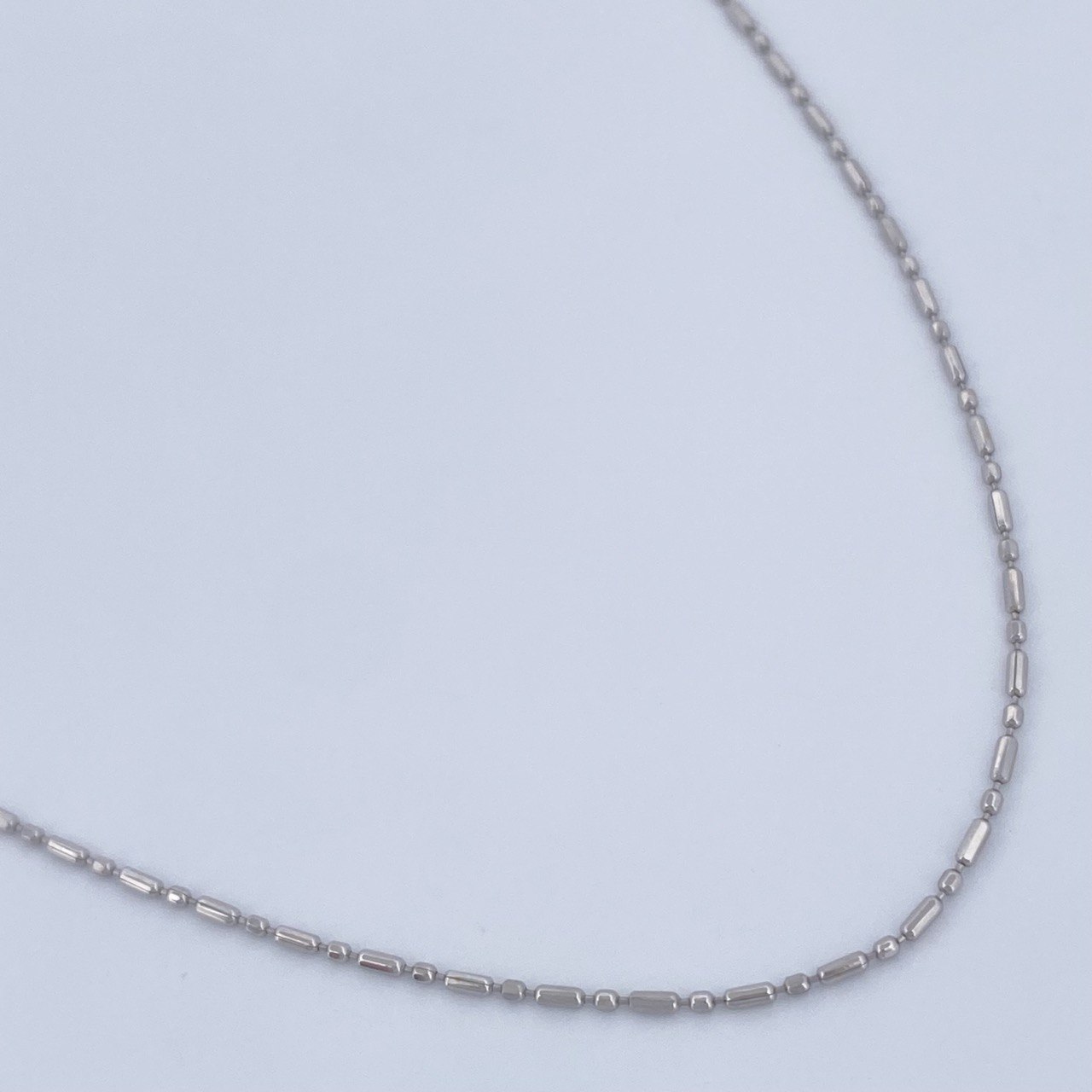 Morse Chain 1.35gr / 17.8in / 18K White Gold +3$