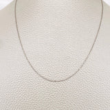 Morse Chain 1.35gr / 17.8in / 18K White Gold +3$