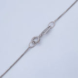 Venetian Chain 1.3gr / 17.8in / 18K White Gold +3 &