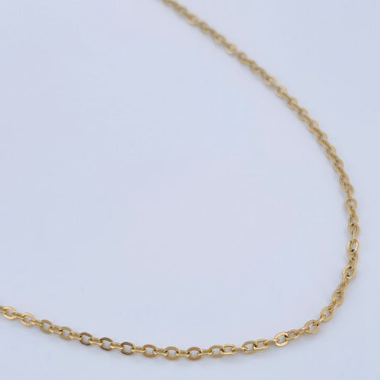 Cadena Aro Seguido 2.35gr / 20 1/2 in / Oro Amarillo +3 18K &