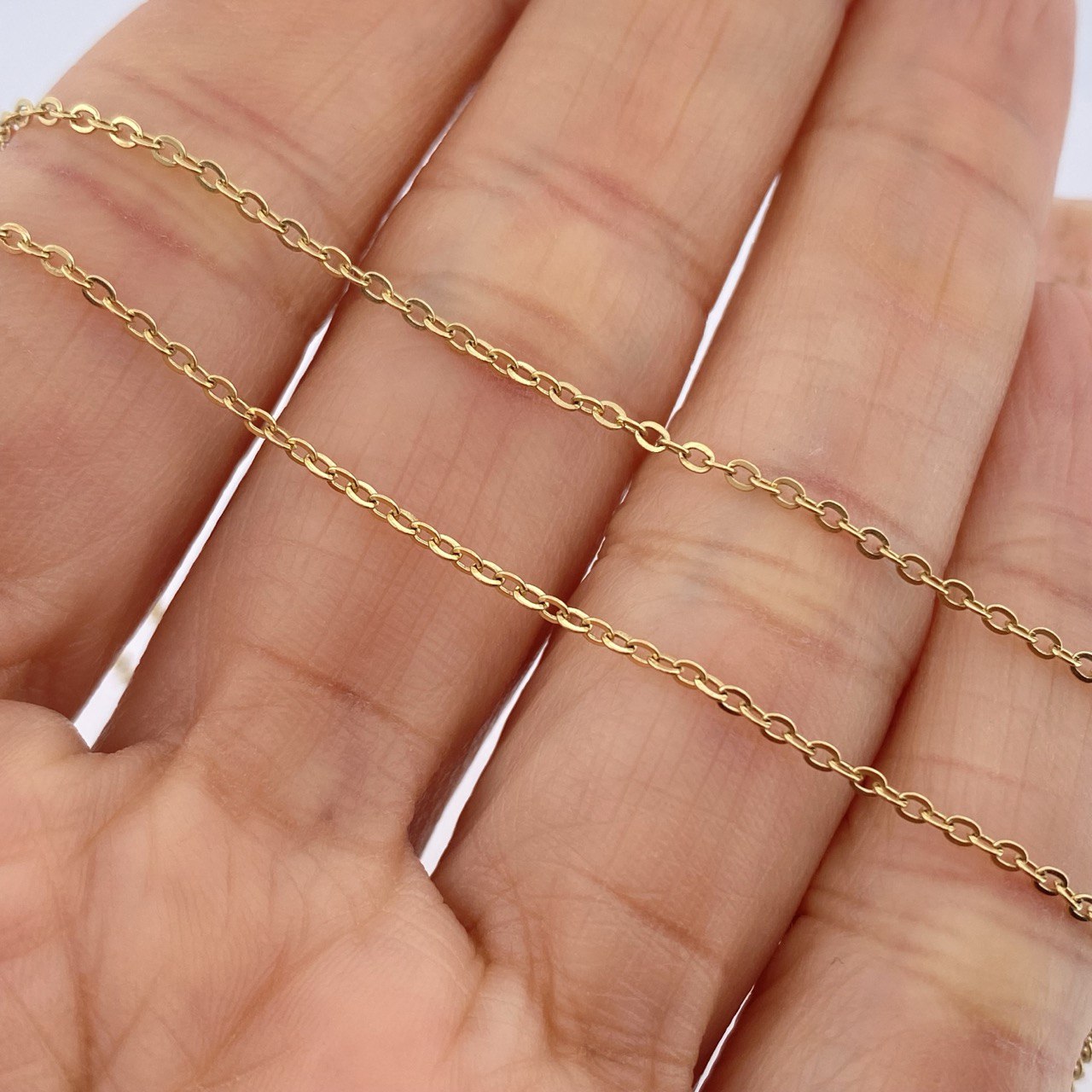 Classic Link Chain 2.35gr / 20 1/2 in / 18K Yellow Gold +3 &