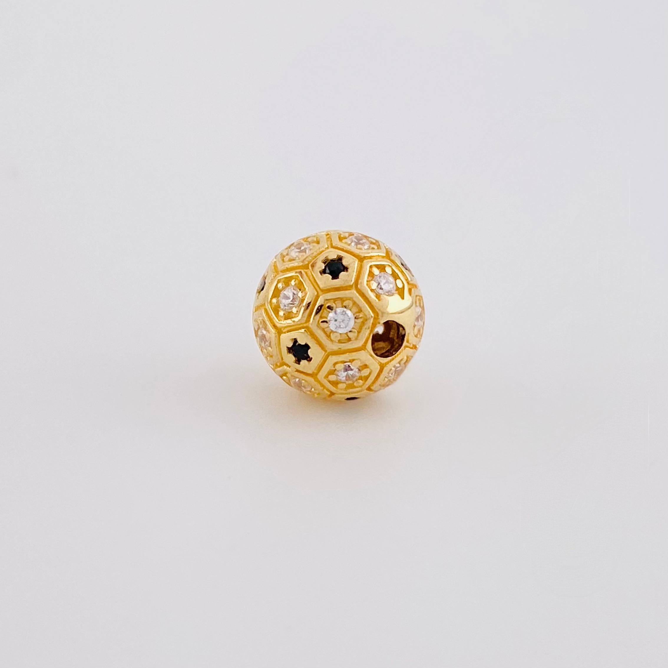 Herraje Balón 1.55 g / 1/4 in Oro Amarillo 18K