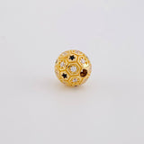 Herraje Balón 1.55 g / 1/4 in Oro Amarillo 18K