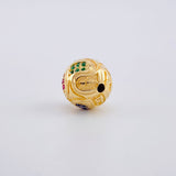 Herraje Balón 2 g / 1/2 in Oro Amarillo 18K