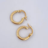 Hoop Earrings Carly 0.95gr / 1.5cm / 18K Gold &