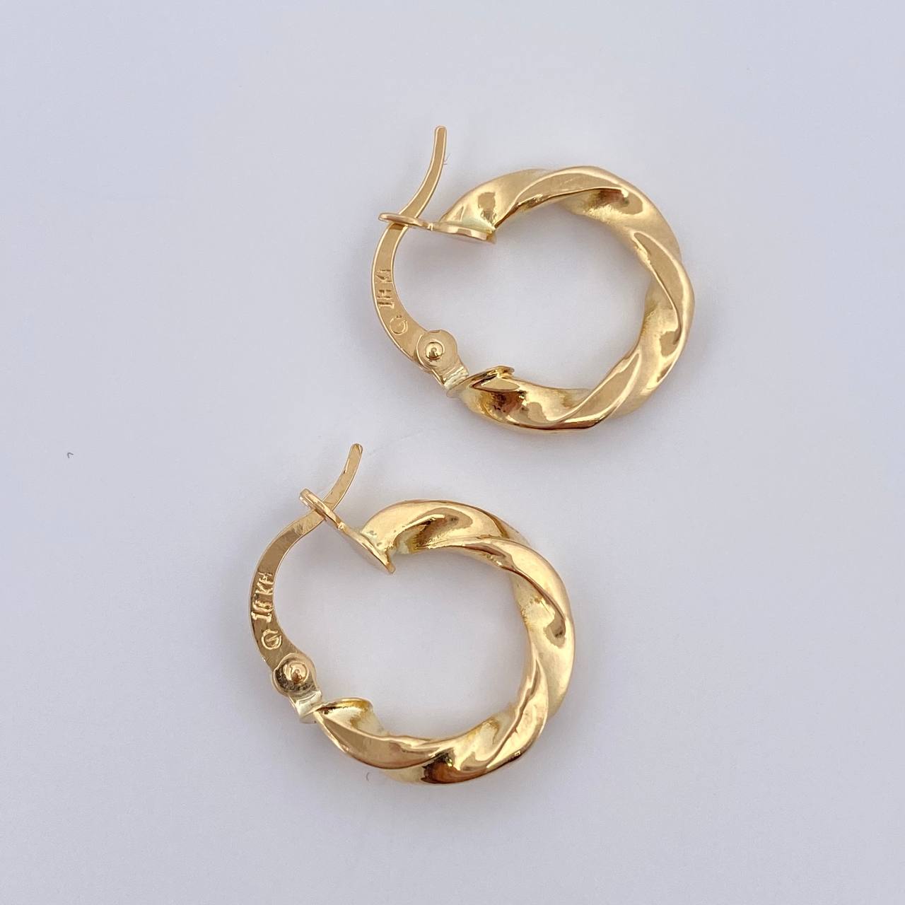 Candongas Milu 1.35gr / 1.8cm / Oro 18K &
