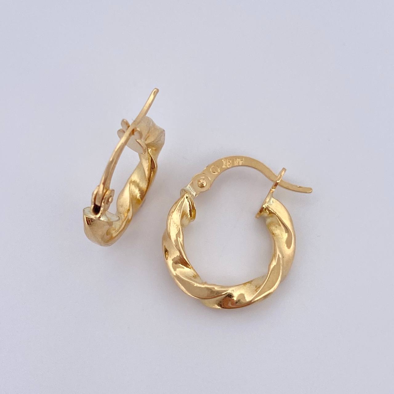 Candongas Milu 1.35gr / 1.8cm / Oro 18K &