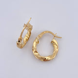 Candongas Milu 1.35gr / 1.8cm / Oro 18K &