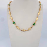 Diamond-Cut Link Chain 16.05gr / 61cm / 18K Gold &